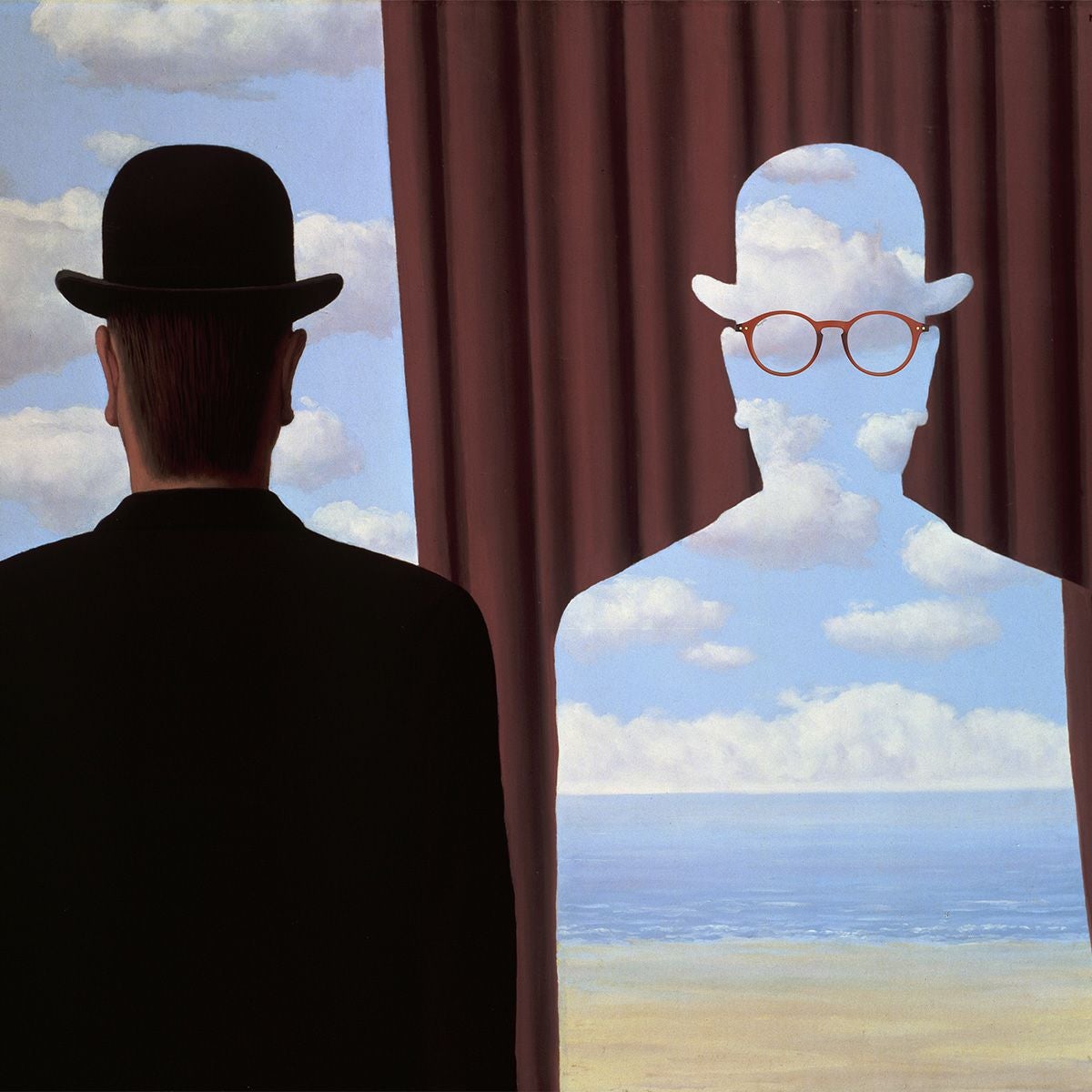 ルネ・マグリット【LES POIDS ET LES MESURES】 IZIPIZI×MAGRITTE】READING #DHeavy Red | IZIPIZI ONLINE STORE