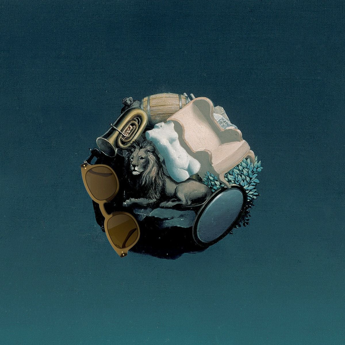 IZIPIZI×MAGRITTE】SUN #CBrown Pile | IZIPIZI ONLINE STORE