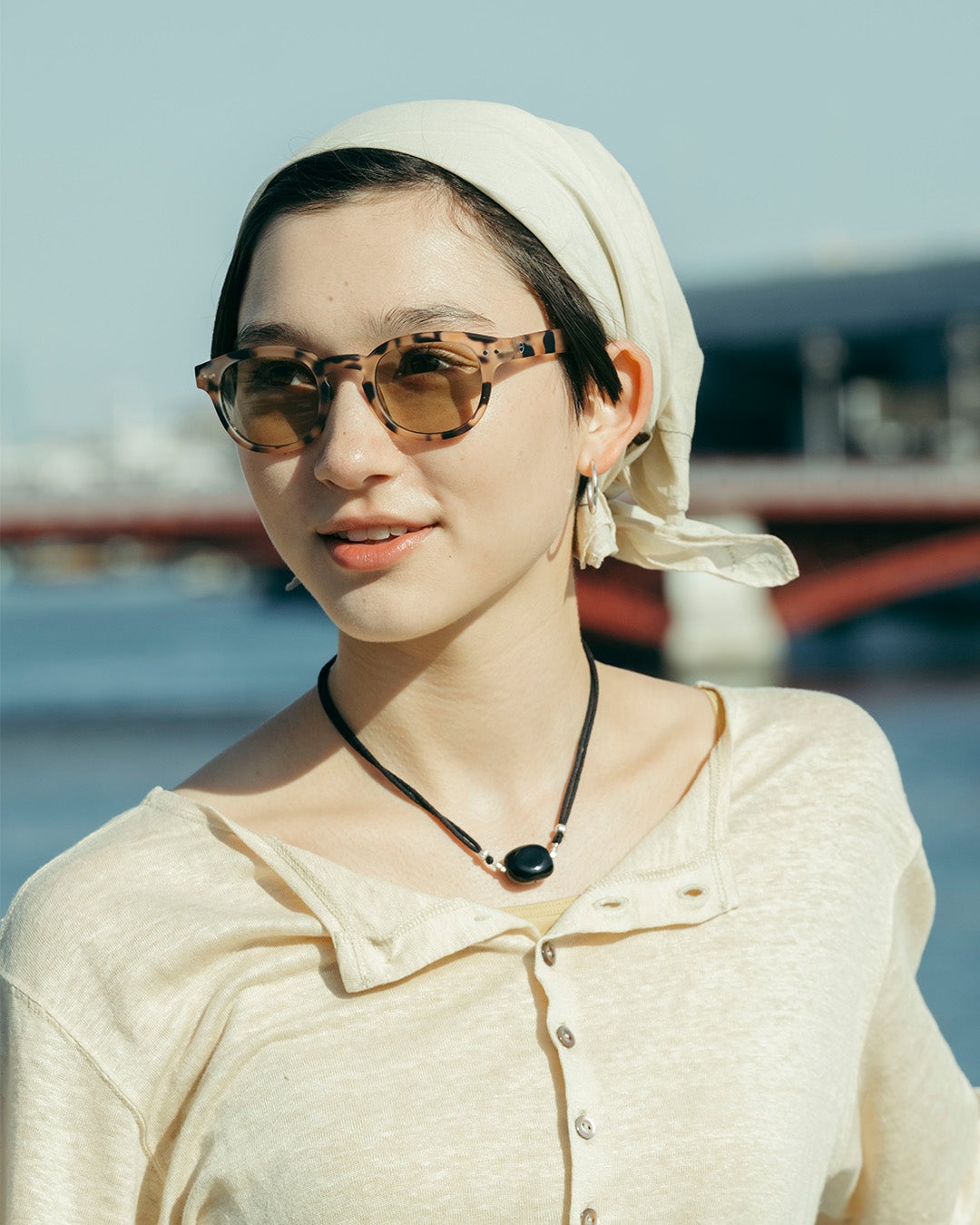 SUN LIGHTCOLOR #CLight Tortoise(Light brown lenses)