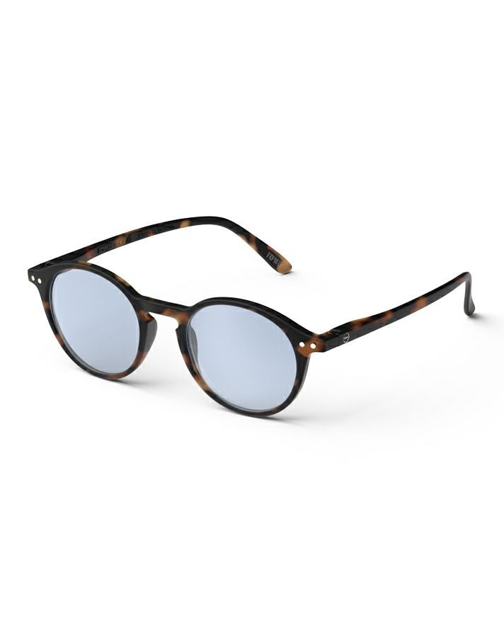 SUN LIGHTCOLOR #DTortoise(Light blue lenses)