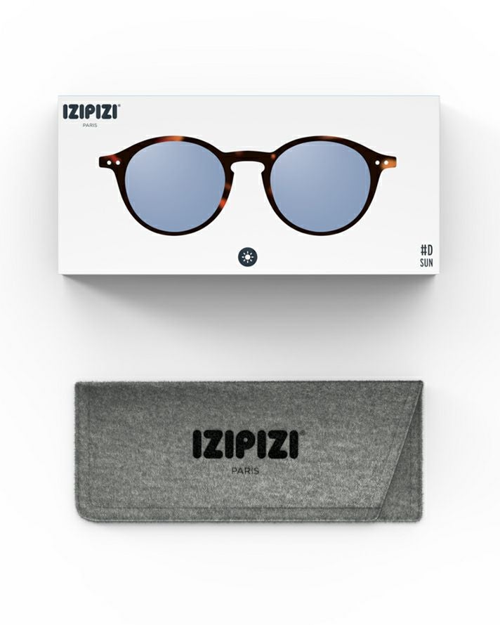 SUN LIGHTCOLOR #DTortoise(Light blue lenses)
