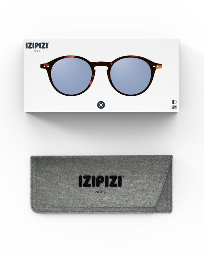 SUN LIGHTCOLOR #DTortoise(Light blue lenses)