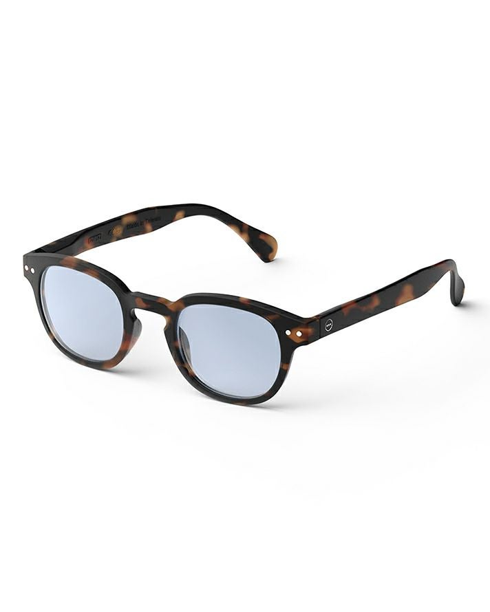 SUN LIGHTCOLOR #CTortoise(Light blue lenses)
