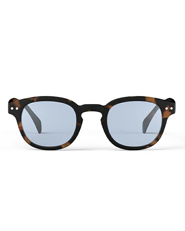 SUN LIGHTCOLOR #CTortoise(Light blue lenses)