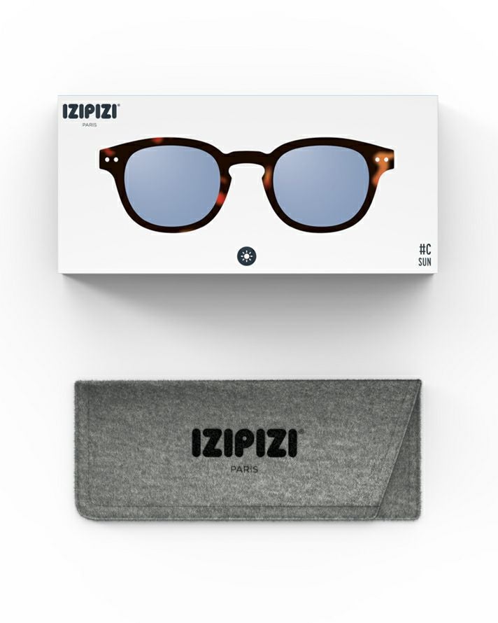 SUN LIGHTCOLOR #CTortoise(Light blue lenses)