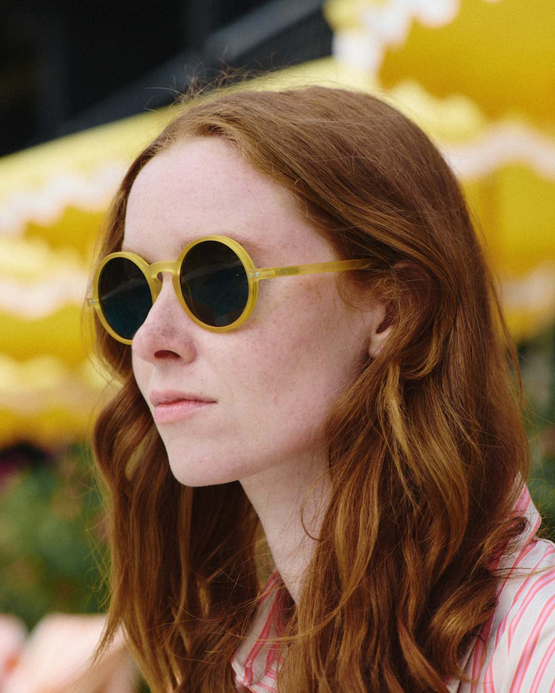 SUN #GYellow Honey (Green Lenses)