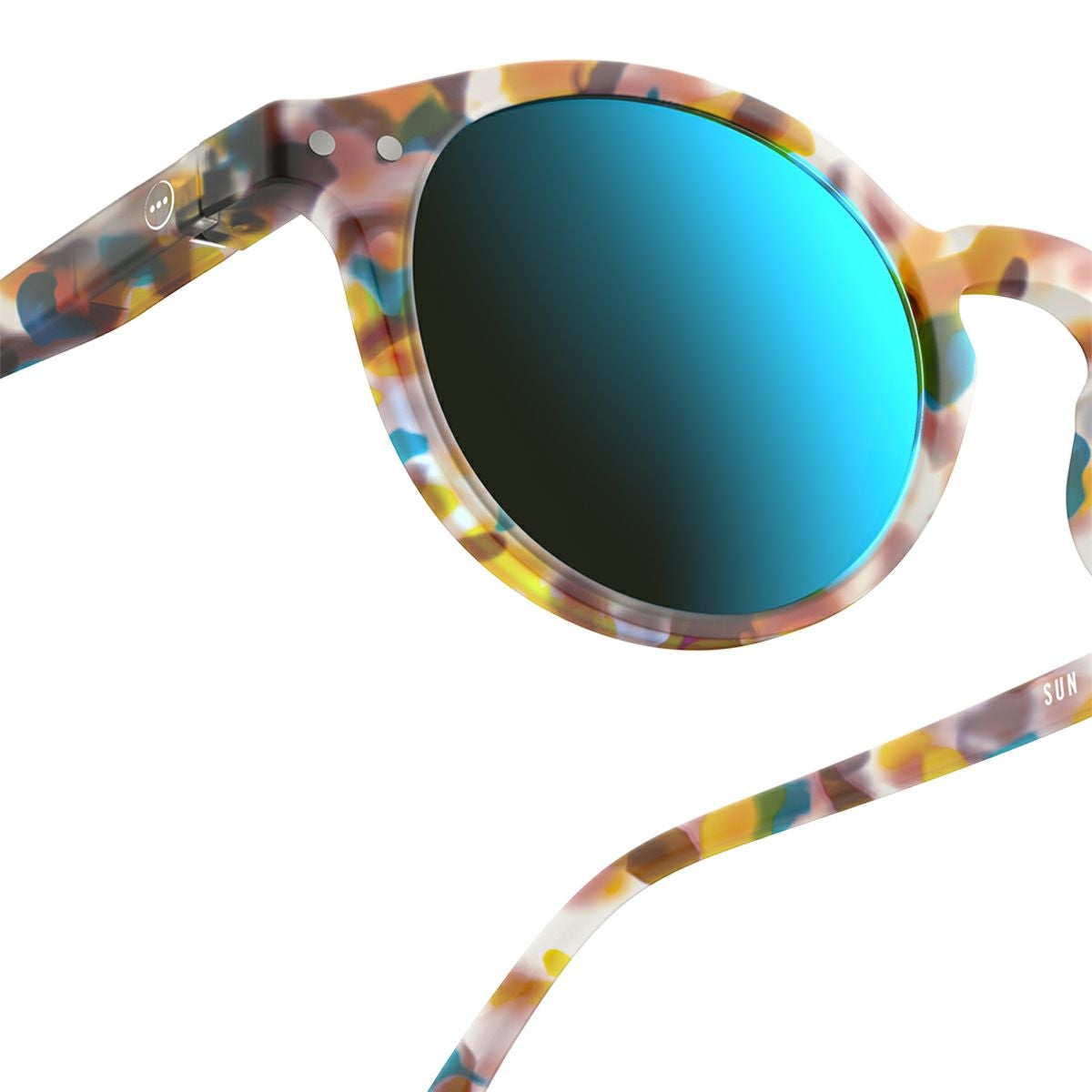 SUN #HBlue Tortoise(Mirror Lenses)