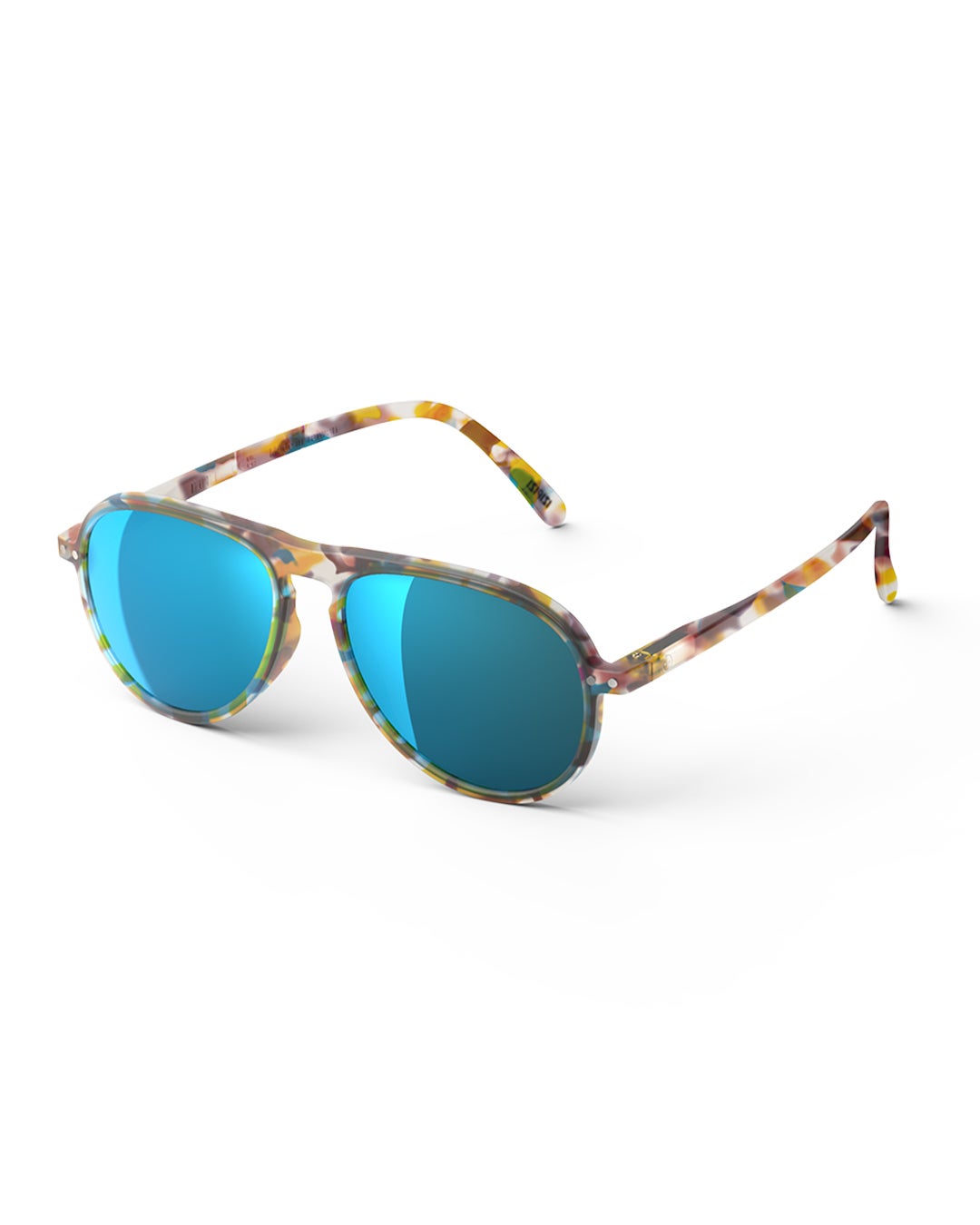 SUN #IBlue Tortoise(Mirror Lenses)