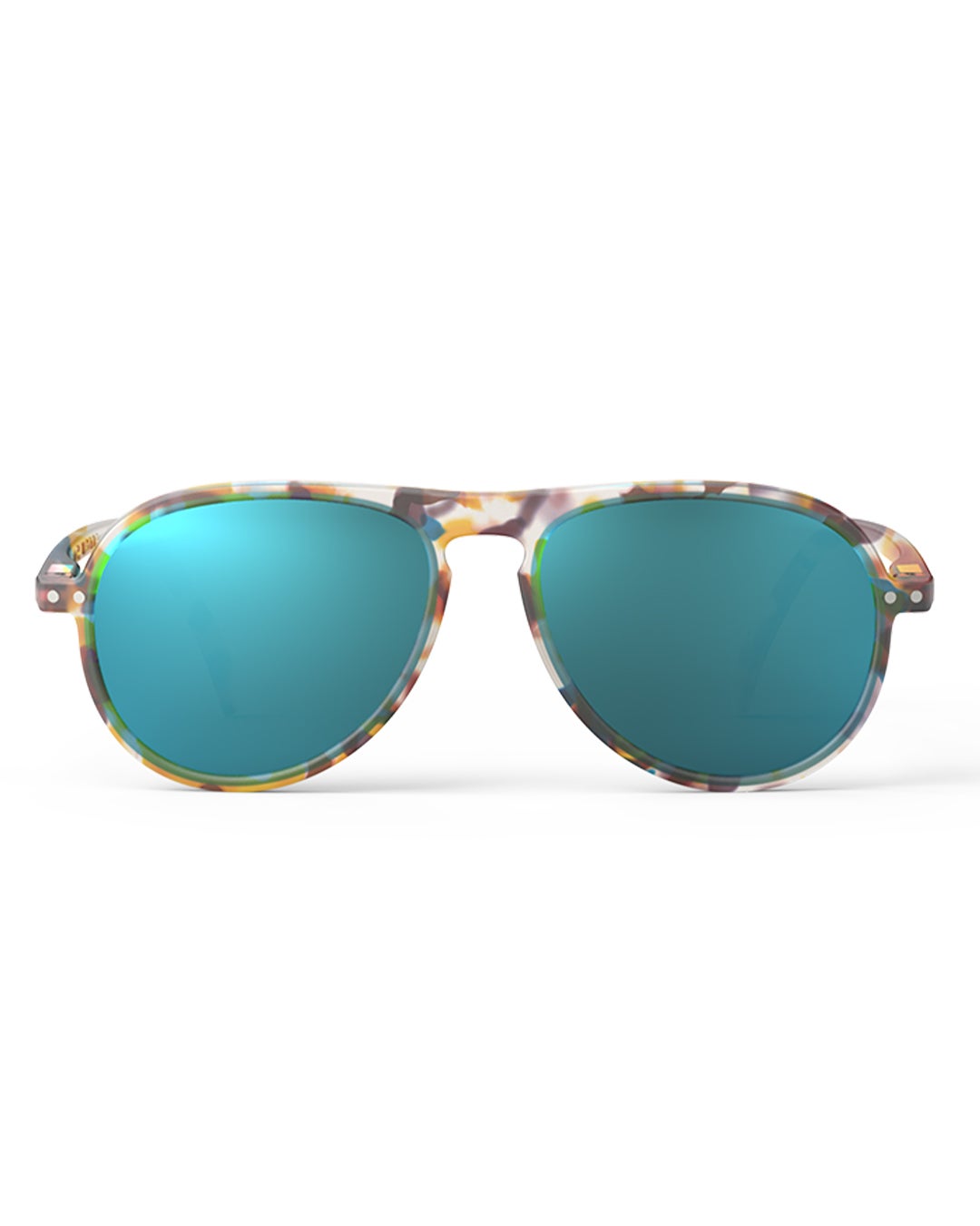 SUN #IBlue Tortoise(Mirror Lenses)