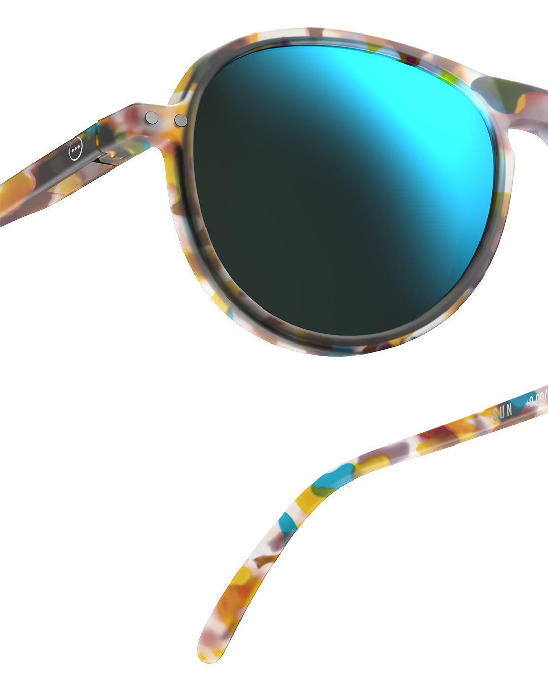 SUN #IBlue Tortoise(Mirror Lenses)