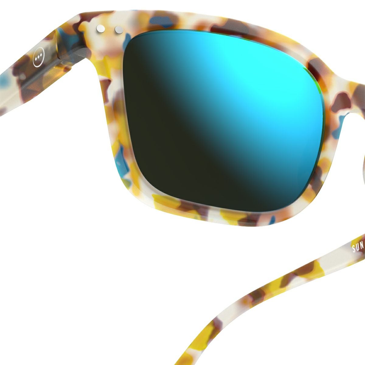 SUN #LBlue Tortoise(Mirror Lenses)