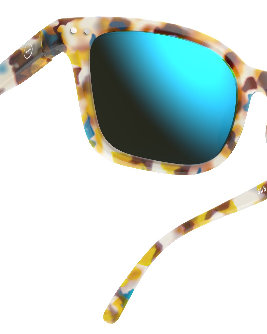 SUN #LBlue Tortoise(Mirror Lenses)