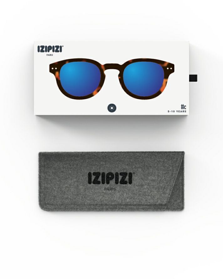 JUNIOR SUN#ｃtortoise(mirror lenses)