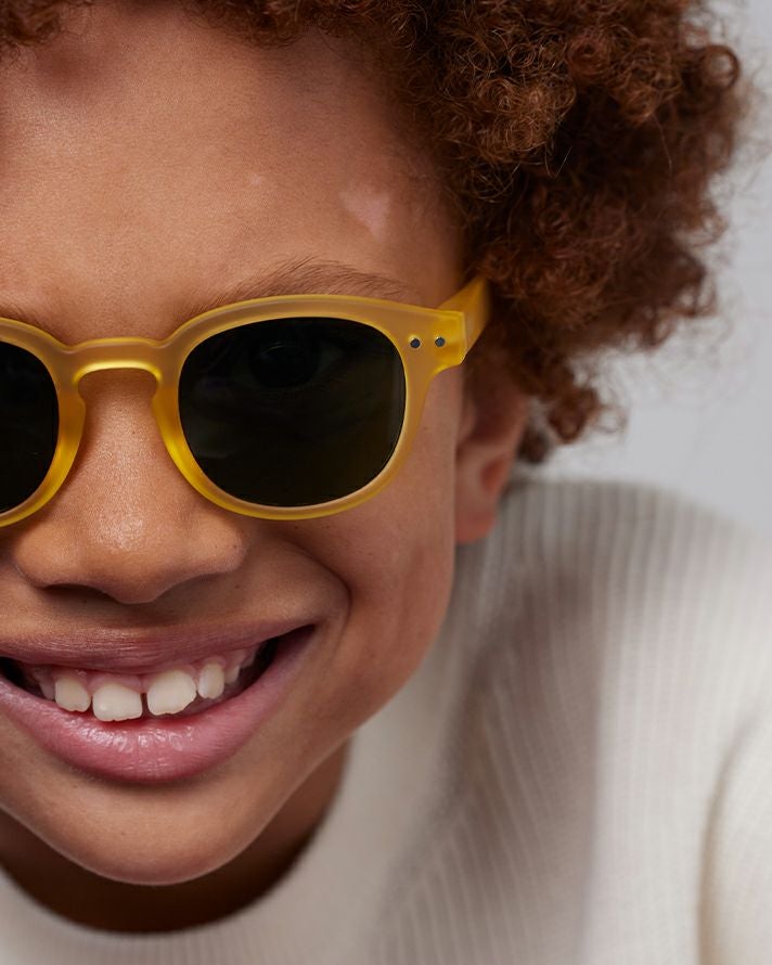 JUNIOR SUN#ｃyellow honey(green lenses)