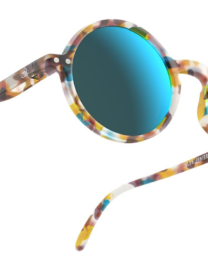 JUNIOR SUN＃gblue tortoise(mirror lenses)