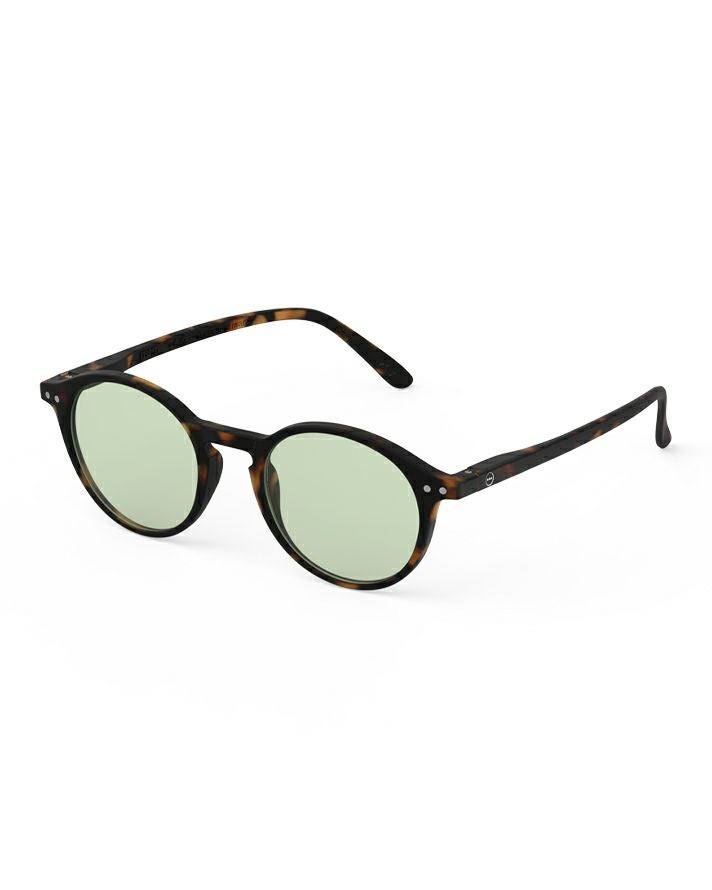 SUN LIGHTCOLOR #DTortoise(Light green lenses)