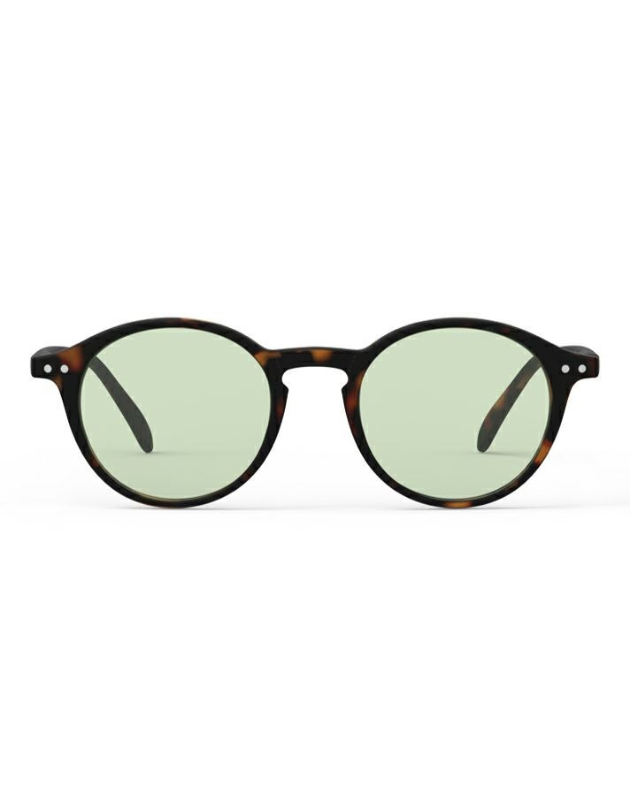 SUN LIGHTCOLOR #DTortoise(Light green lenses)
