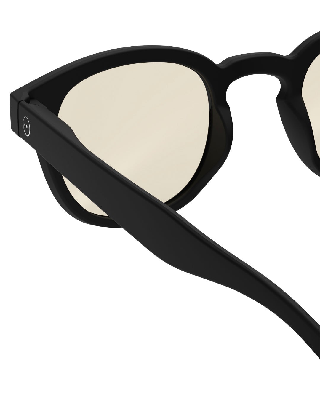 SUN LIGHTCOLOR #CBlack(Brown lenses)