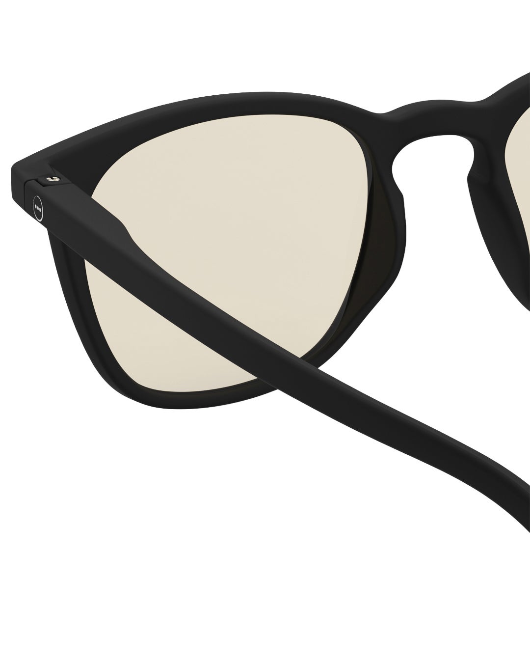 SUN LIGHTCOLOR #EBlack(Brown lenses)