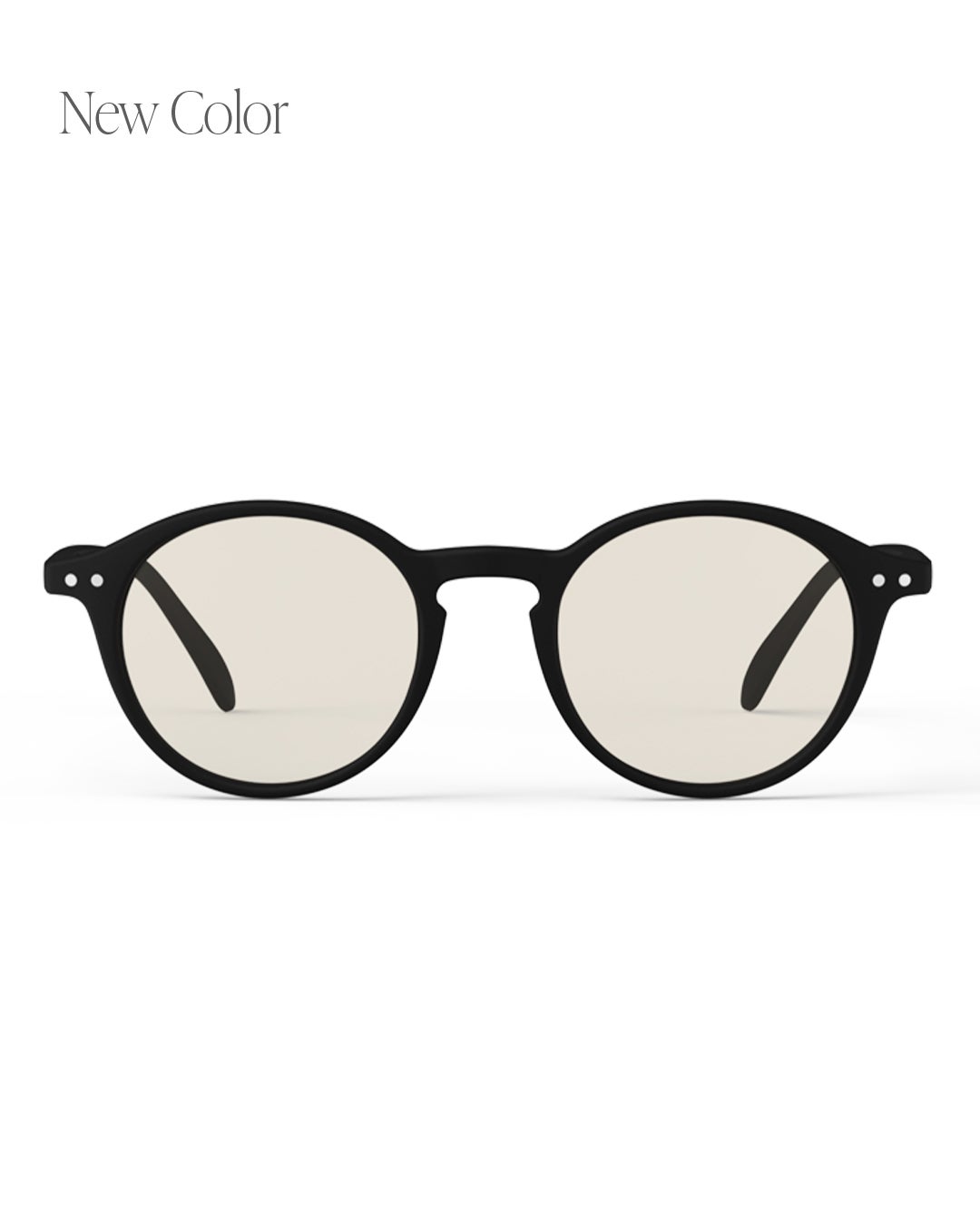 SUN LIGHTCOLOR #DBlack(Light gray lenses) | IZIPIZI ONLINE STORE